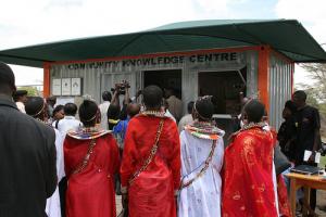 Comunity knowledge centre (maarfia) in Isinya