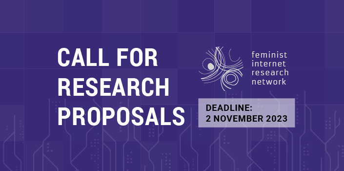 Feminist Internet Research Network: Call for research proposals