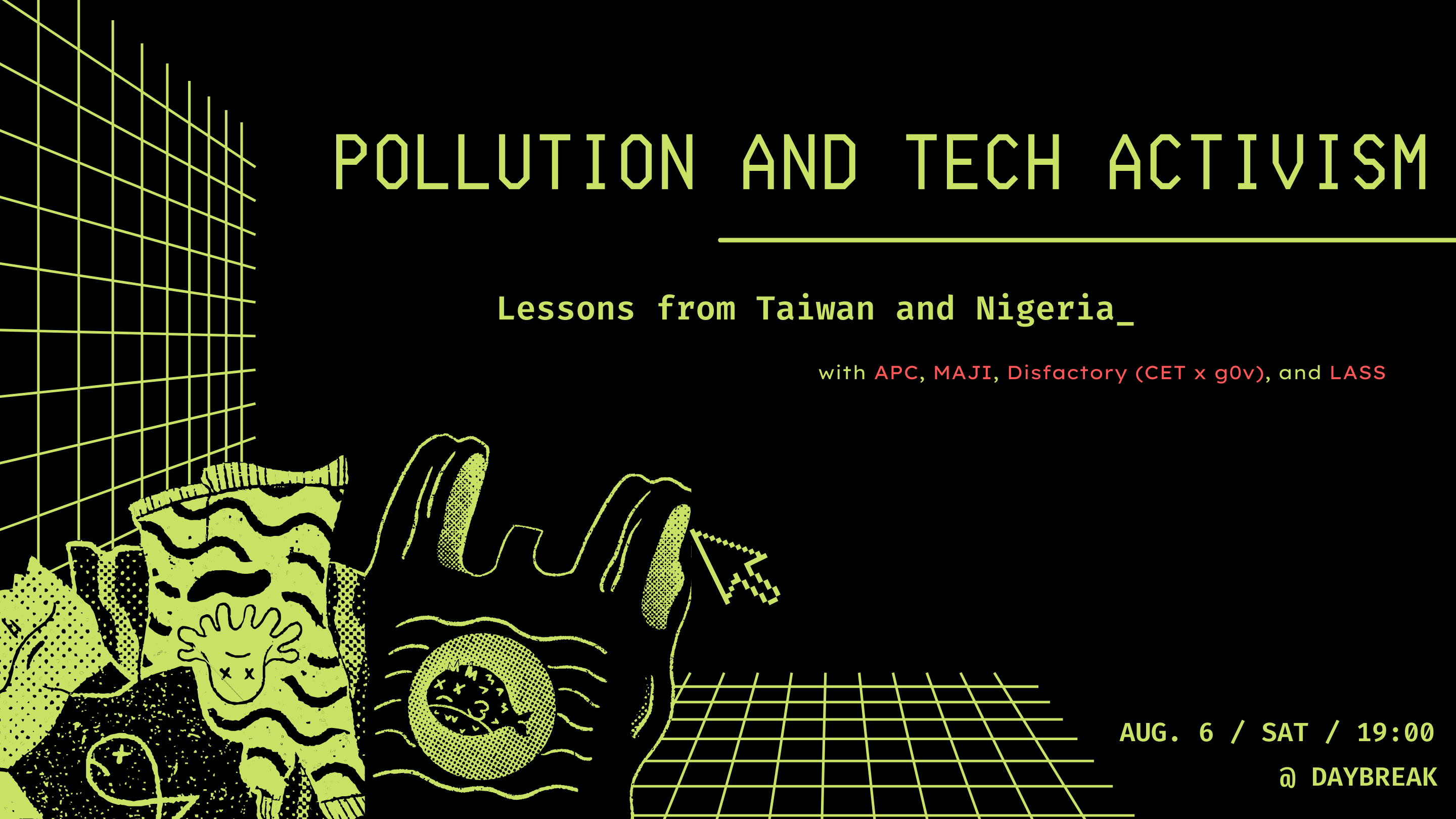 Pollution and Tech Activism: Lessons from Taiwan and Nigeria.