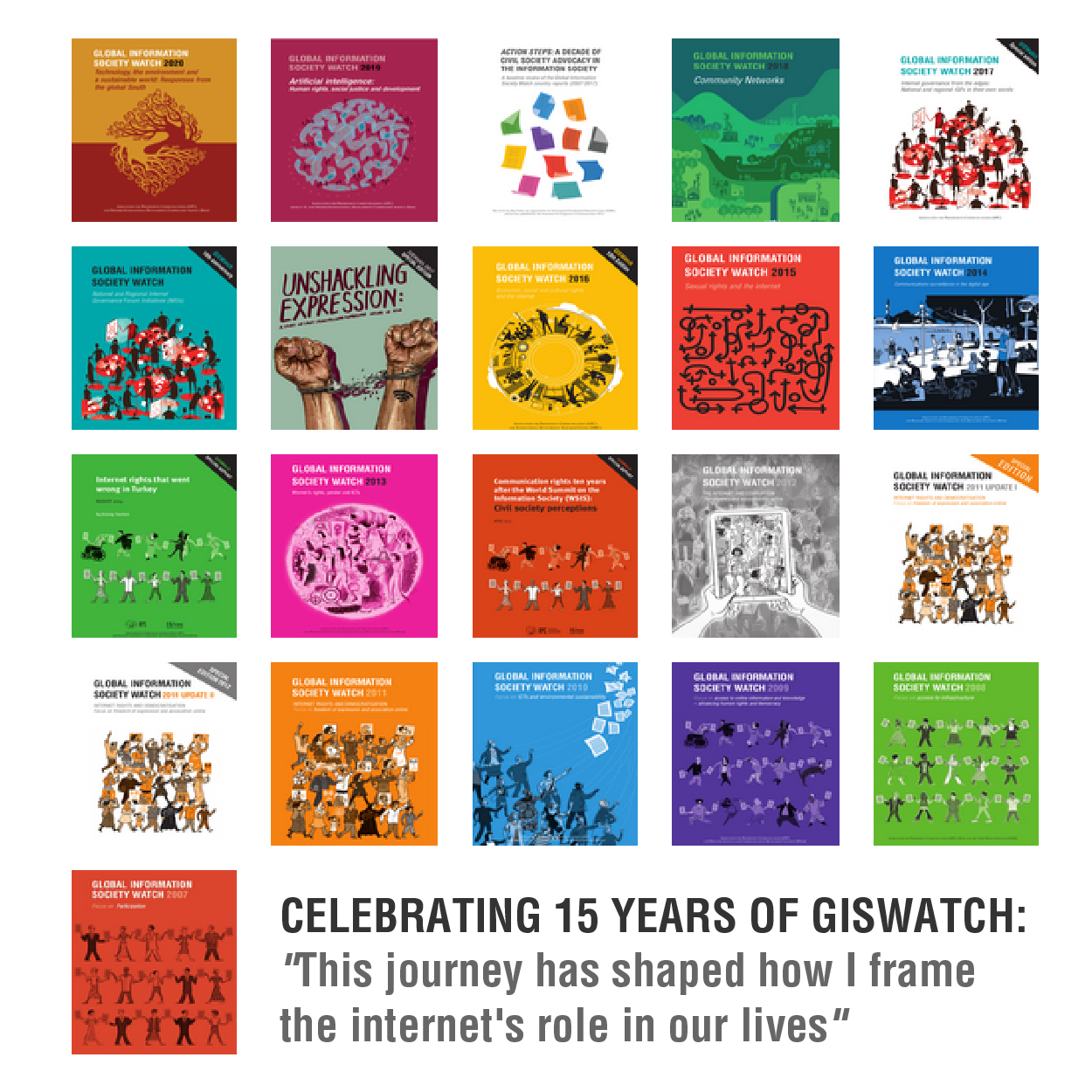 Celebrating 15 years of GISWatch