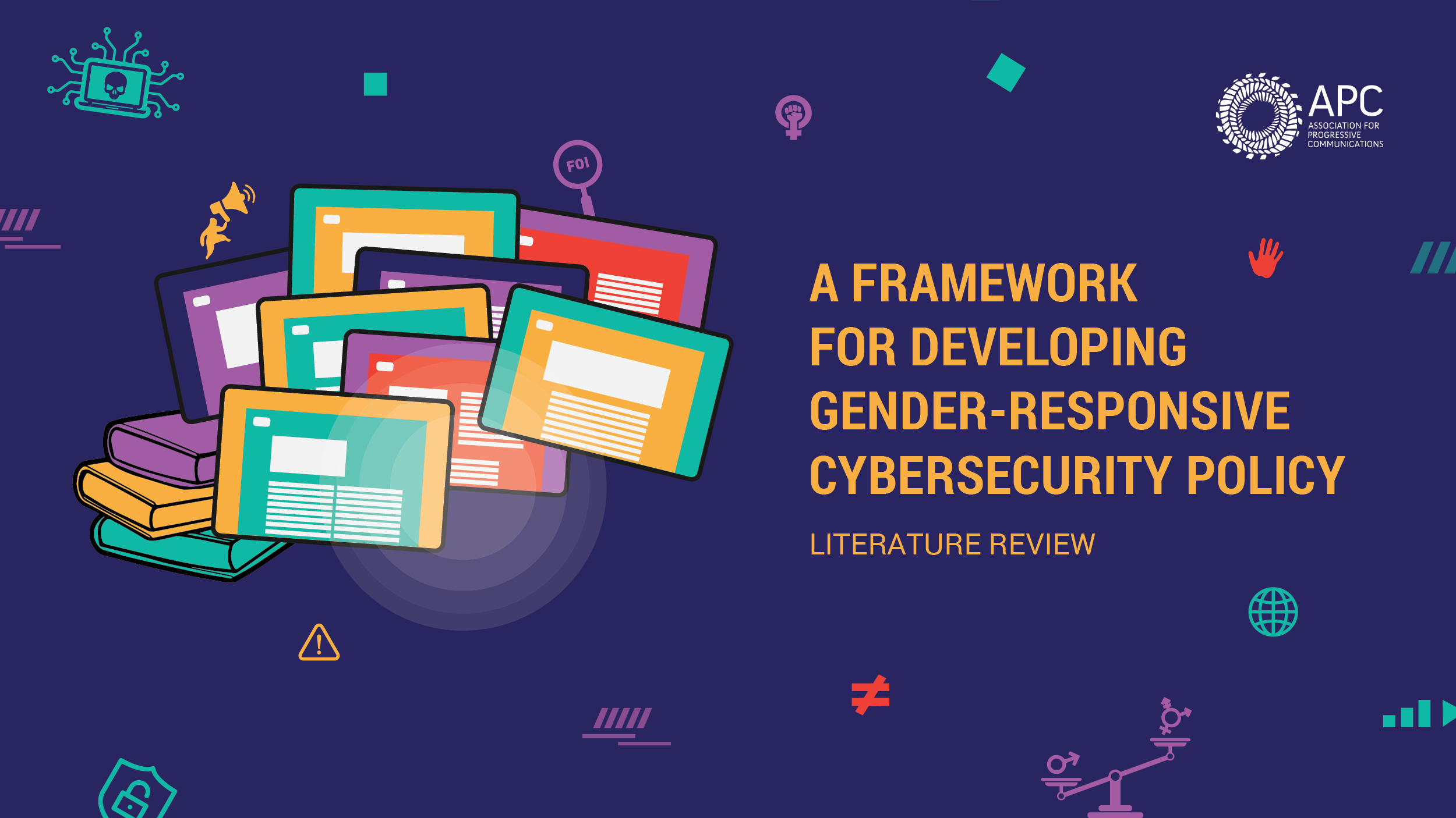 A framework for developing gender-responsive cybersecurity policy: Literature review