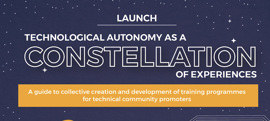 Online launch: Technological autonomy as a constellation of experiences – a guide on training progra