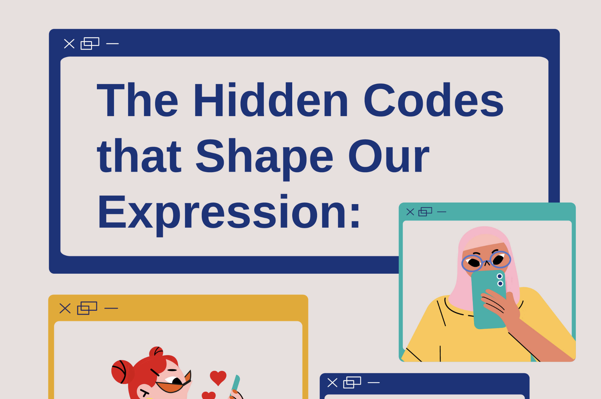 The hidden codes that shape our expression