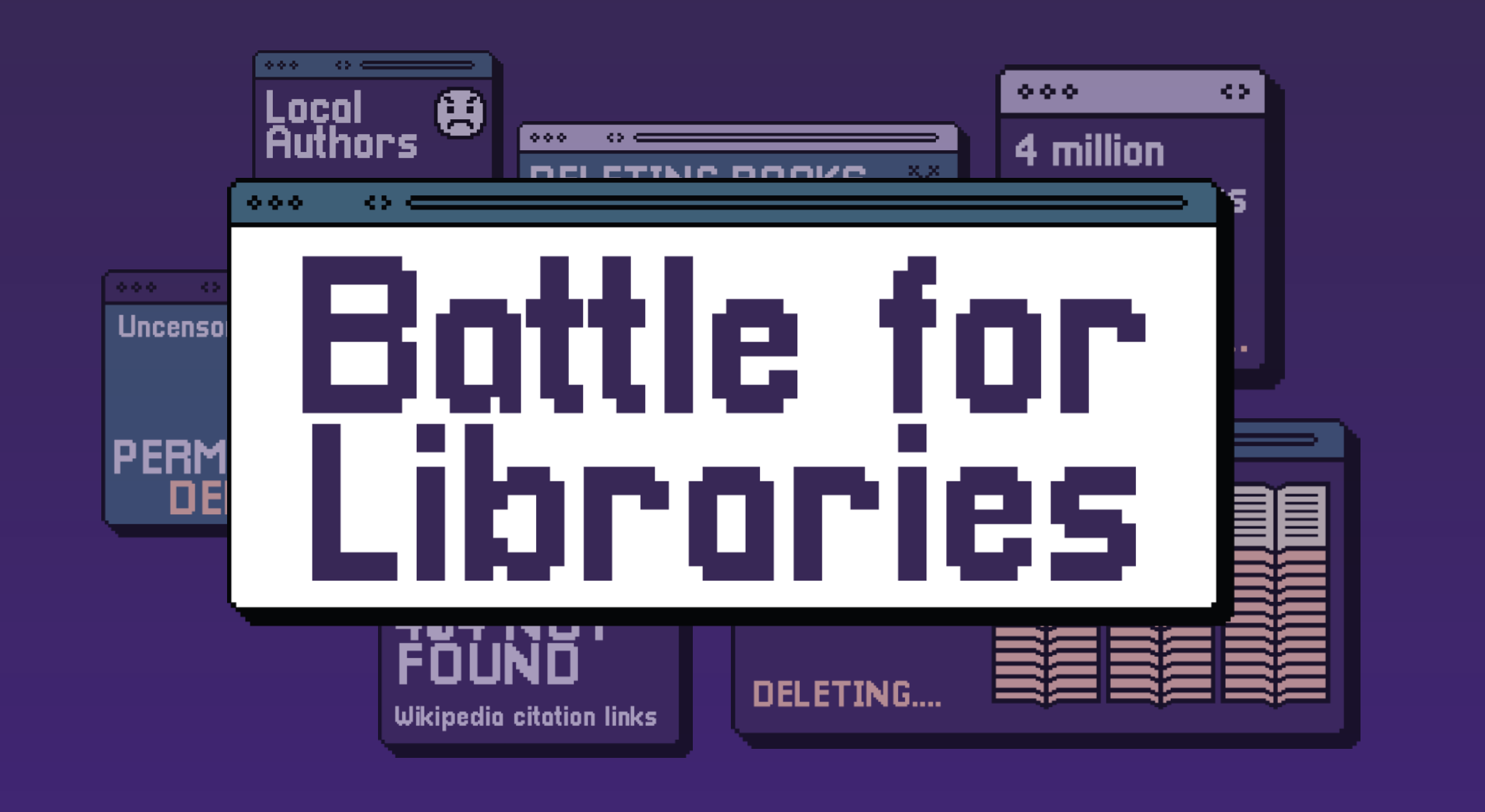 Internet archive: The Fight Continues