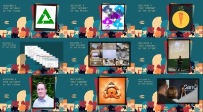 Collage featuring different images from the series Building a Free Internet for the Future. image linking to Giving the floor to voices driving real-world change for an internet that serves everyone