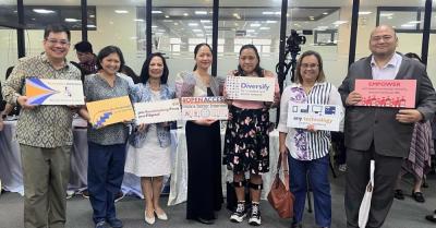 Advocacy for the passage of the Konektadong Pinoy Act. Photo source: ISEA image linking to Community networks newsletter: Celebrating milestones for a stronger movement committed to digital inclusion