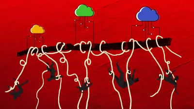 Illustration: Paru Ramesh image linking to Joint statement: Civil society urges end to sanctions on UNSR Francesca Albanese, demands big tech accountability for violations in Palestine