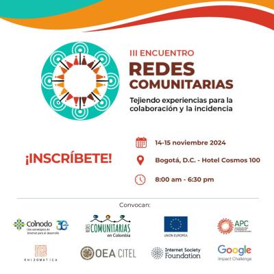 III Encuentro de Redes Comunitarias en Bogotá