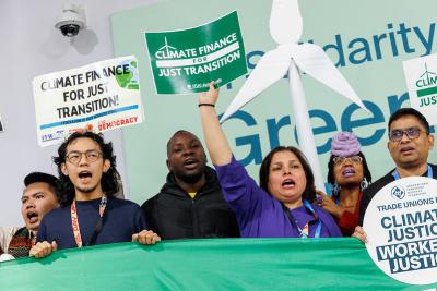  image linking to COP29: Uphold rights and access to justice for land and environmental defenders and communities resisting root causes of climate crises 