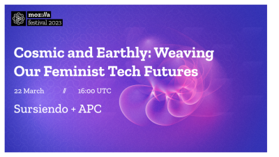  image linking to  Navegando nuestras constelaciones: futuros de tecnología feminista cósmica y terrenal 