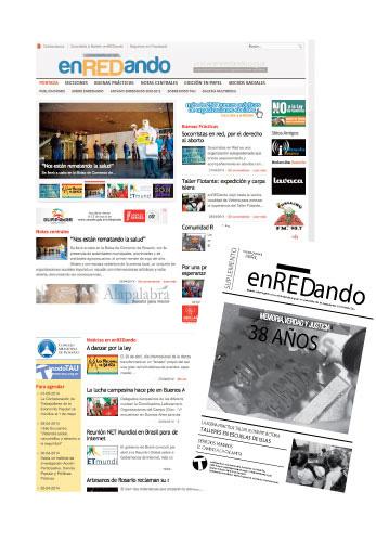  image linking to enREDando makes the work of organisations in Argentina visible 