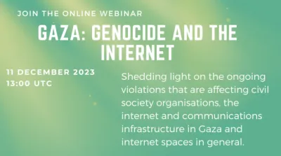 image linking to "This attack has brought all human rights frameworks into question”: Experts speak about genocide and the internet in Gaza