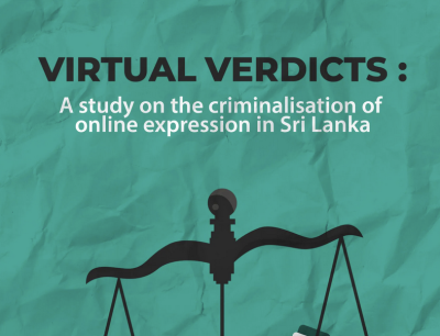  image linking to Virtual Verdicts: A study on the criminalisation of online expression in Sri Lanka  