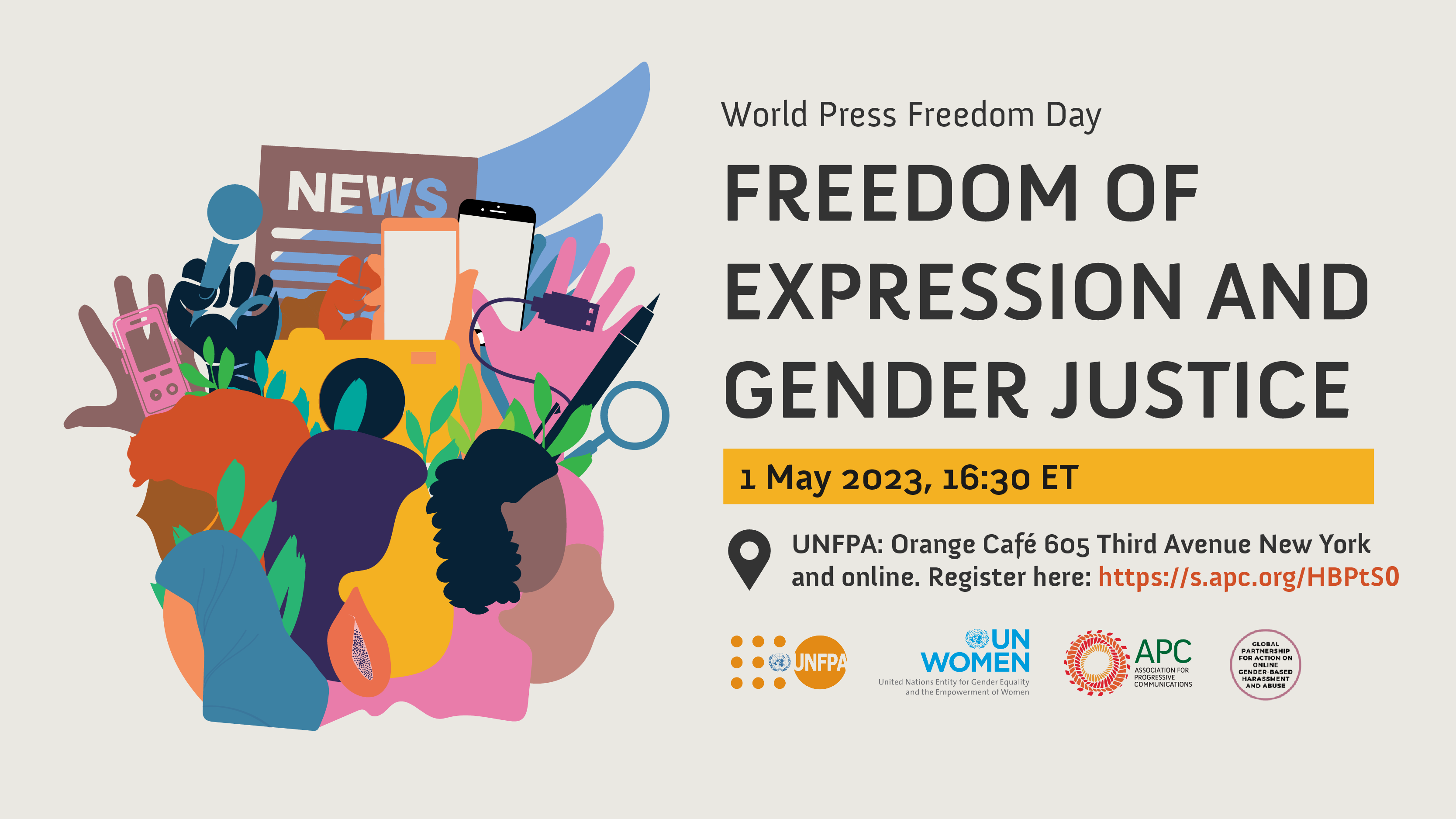 WPFD2023 - Freedom of expression and gender justice